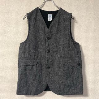 ポストオーバーオールズ(POST OVERALLS)の【定番】ポストオーバーオールズ ロイヤルトラベラーベスト ベスト XS(ベスト)