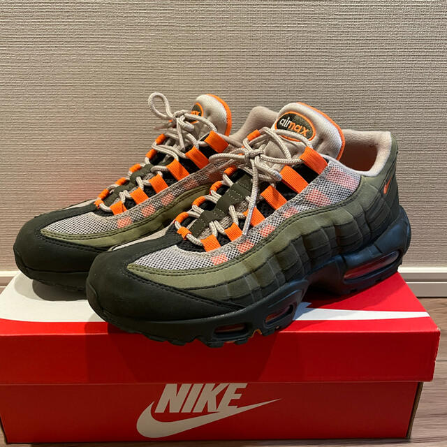 NIKE airmax95 OG TOTAL ORANGE(26.0cm)