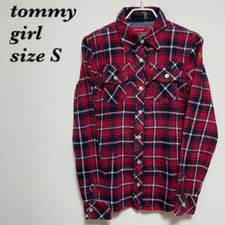 トミーガール(tommy girl)のTOMMY girl トミーガール シャツ 長袖シャツ チェック柄 可愛い(シャツ/ブラウス(長袖/七分))