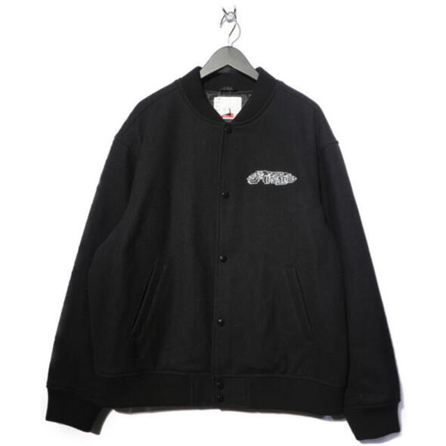 サイズMSupreme delta logo varsity jacket M