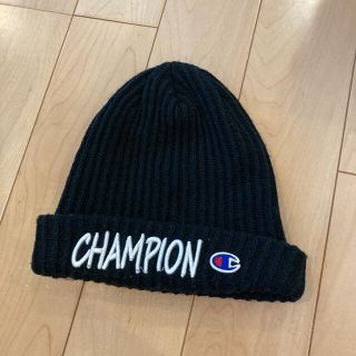 チャンピオン(Champion)のチャンピオン　ロゴ　刺繍　ニット帽 ニットキャップ ビーニー(ニット帽/ビーニー)