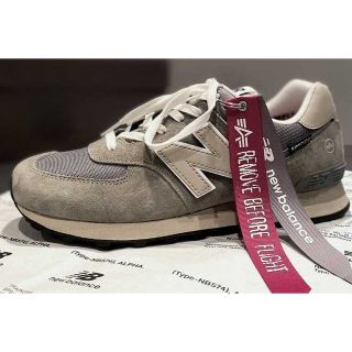 ニューバランス(New Balance)のALPHA INDUSTRIES x NEW BALANCE ML574 (スニーカー)