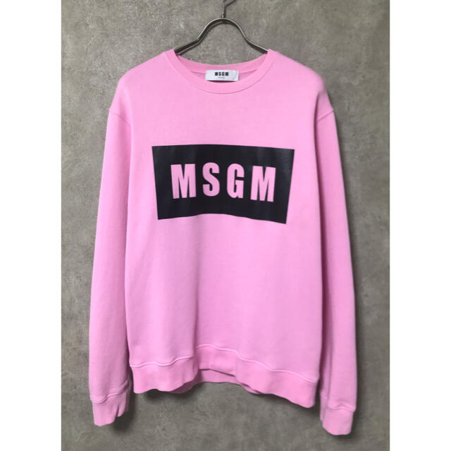 MSGM(エムエスジイエム)の【専用】 msgm エムエスジーエム MSGM トレーナー スウェット メンズのトップス(スウェット)の商品写真