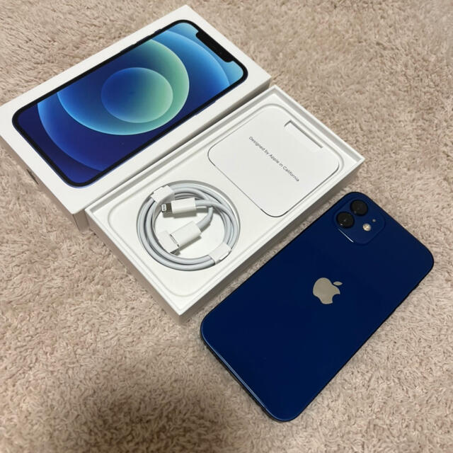 高速配送 ブルー 12 【専用】美品 iPhone - Apple 256 SIMフリー本体