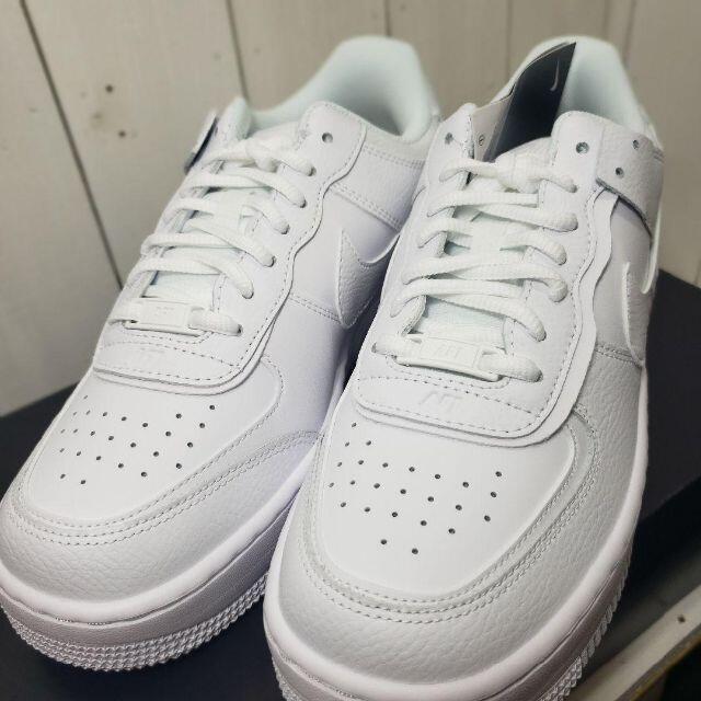 NIKE(ナイキ)のナイキ AIR FORCE 1　エアフォース 1 シャドウ ホワイト　厚底 レディースの靴/シューズ(スニーカー)の商品写真