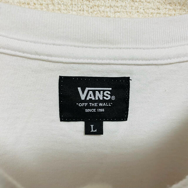 VANS(ヴァンズ)の一点物　バンズ VANS BMX OFTE トリコロール OLD BMX ロンT メンズのトップス(Tシャツ/カットソー(七分/長袖))の商品写真
