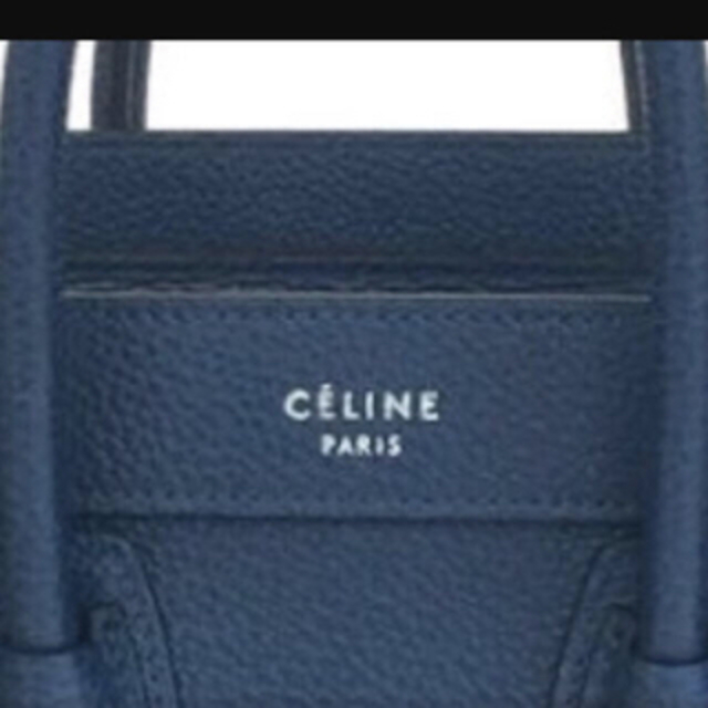 celine(セリーヌ)のCELINE LUGGAGE NANO (color.blue) レディースのバッグ(ショルダーバッグ)の商品写真