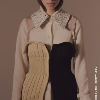 コムデギャルソン(COMME des GARCONS)の最終値下げ！！！kishidamiki litmus 付け襟　即購入可能(つけ襟)