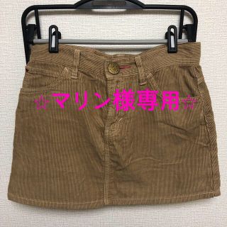 リー(Lee)の※大幅値下げ!!※ Lee ミニスカート S ベージュ(ミニスカート)