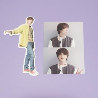 ボウダンショウネンダン(防弾少年団(BTS))のJIN⭐トレカ+ステッカー(アイドルグッズ)