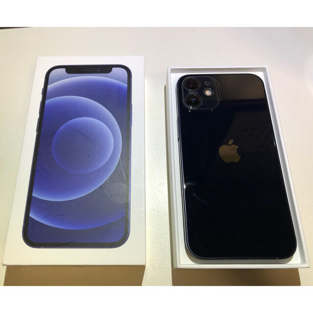 Apple - 美品 iPhone12 mini ブラック 128GB SIMフリー