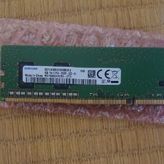 サムスン(SAMSUNG)のデスクトップ用 PCメモリSAMSUNG M378A5244CB0-CTD(PCパーツ)