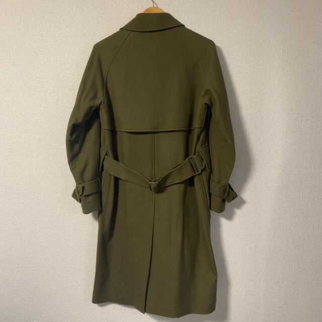 【定価約18万円】S.E.H KELLY ウール トレンチコート メンズのジャケット/アウター(トレンチコート)の商品写真