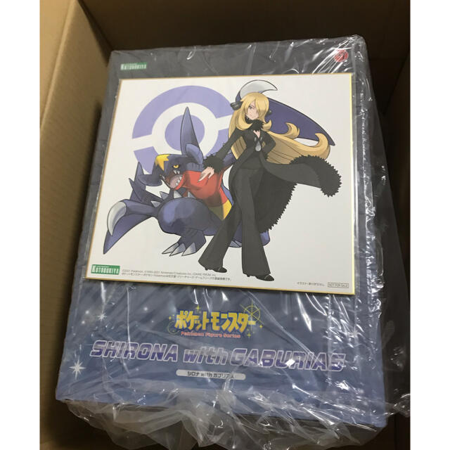 壽屋 ポケモン ARTFX J シロナ with ガブリアス 特典色紙付き いい