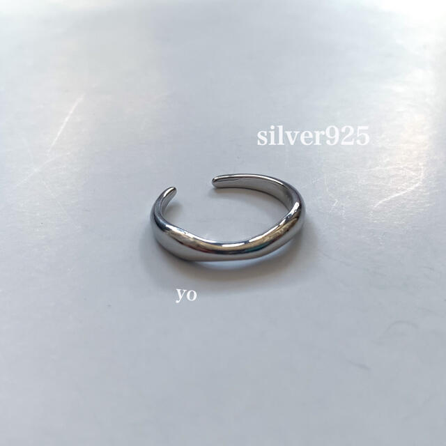 TODAYFUL(トゥデイフル)のsilver925  プレーンリング レディースのアクセサリー(リング(指輪))の商品写真