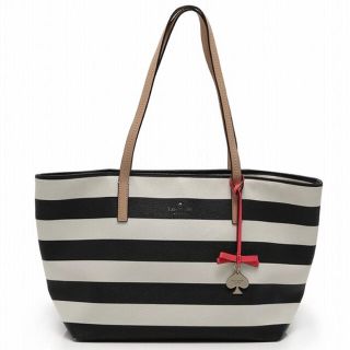 ケイトスペードニューヨーク(kate spade new york)のKate spade ボーダー　トートバッグ(トートバッグ)