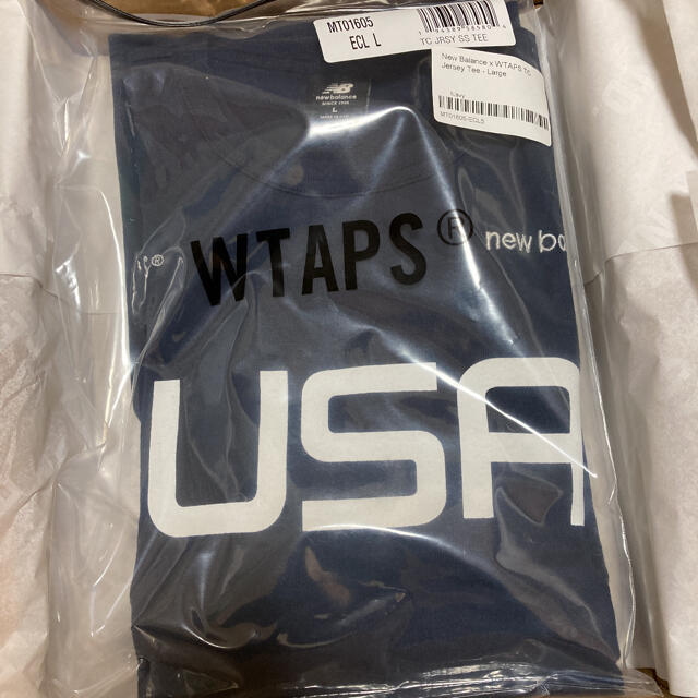 本命ギフト W)taps - 【未使用】NEW BALANCE X WTAPS TC JERSEY Tシャツ Tシャツ/カットソー(半袖/袖なし)