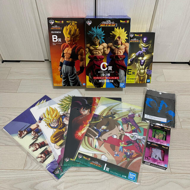 ドラゴンボール - ドラゴンボール 一番くじ B賞ゴジータ C賞ブロリー(青髪) E賞フリーザ 他