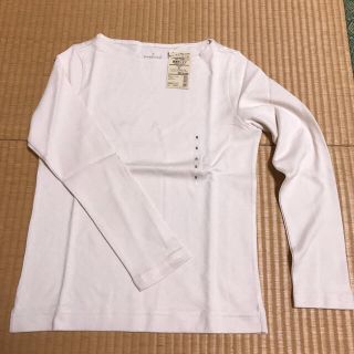 ムジルシリョウヒン(MUJI (無印良品))の無印良品　婦人　太番手天竺編み　長袖Tシャツ　生成(Tシャツ(長袖/七分))