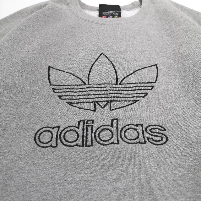 adidas 万国旗タグ '80s ロゴトレーナー ロゴスウェット 1