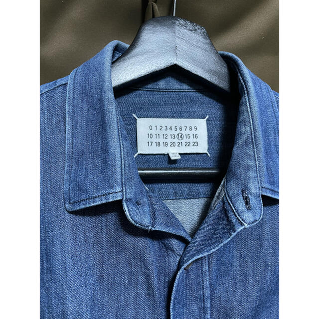 Maison Martin Margiela(マルタンマルジェラ)のmaison martin margiela デニムシャツ 44 メンズのトップス(シャツ)の商品写真