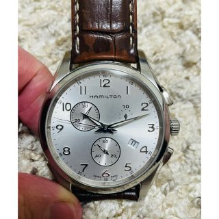 サイズ変更オプション Hamilton ジャズマスター シンライン オート 革