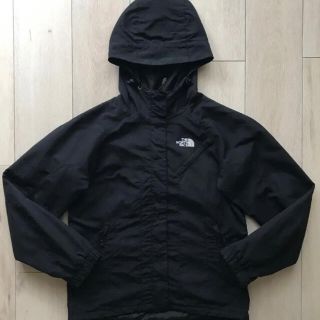 ザノースフェイス(THE NORTH FACE)の専用★レディース胸斜めポケット付マットブラック黒マウテンパーカー(ナイロンジャケット)