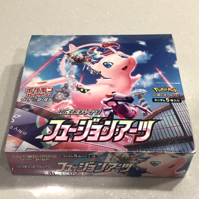 ポケモンカード　フュージョンアーツ1BOX　新品未開封シュリンク付