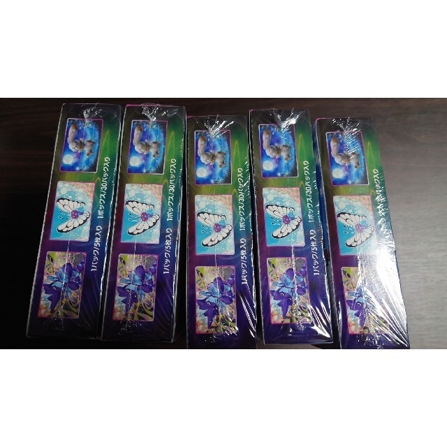 ポケモンカード フュージョンアーツ 5box シュリンク付き 即日発送 1