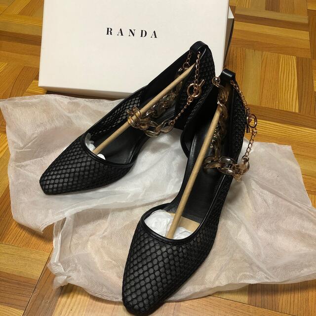 RANDA(ランダ)の再値下4000→3500【RANDA】新品未使用　パンプス 24.5cm レディースの靴/シューズ(ハイヒール/パンプス)の商品写真