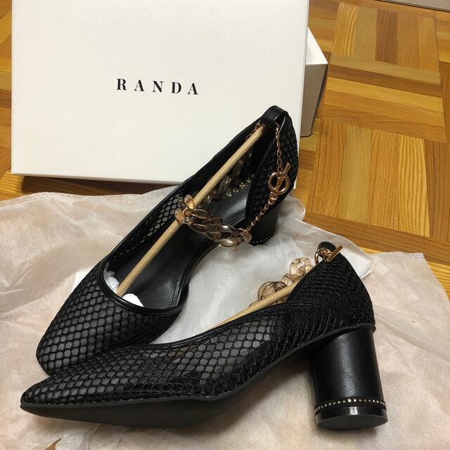 RANDA(ランダ)の再値下4000→3500【RANDA】新品未使用　パンプス 24.5cm レディースの靴/シューズ(ハイヒール/パンプス)の商品写真