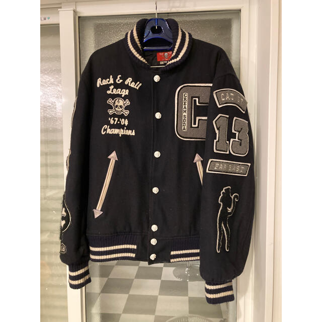 クリームソーダ スタジャンの通販 by Ay's shop|ラクマ クリームソーダ スタジャンの通販 by Ay's shop|ラクマ