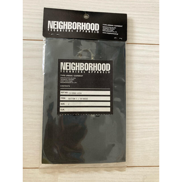 NEIGHBORHOOD(ネイバーフッド)の未開封　NEIGHBORHOOD ネイバーフッド  バッジ  メンズのファッション小物(その他)の商品写真