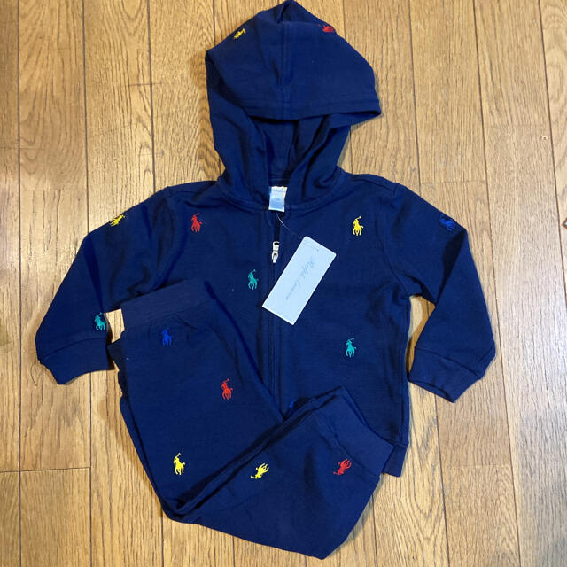 POLO RALPH LAUREN(ポロラルフローレン)のラルフローレン  上下 キッズ/ベビー/マタニティのベビー服(~85cm)(トレーナー)の商品写真