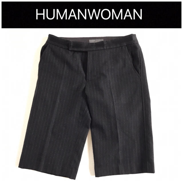 HUMAN WOMAN(ヒューマンウーマン)の❤️送料込❤️HUMANWOMAN ハーフパンツ ヒューマンウーマン レディースのパンツ(ハーフパンツ)の商品写真