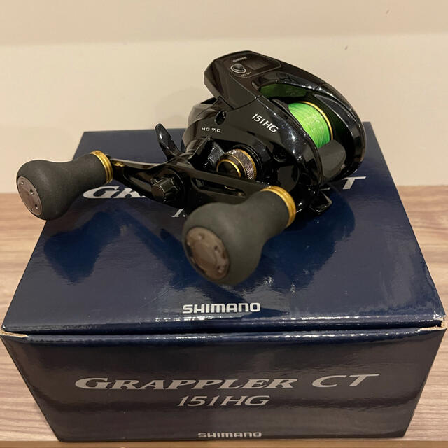 SHIMANO(シマノ)のぽんすん様専用　シマノ グラップラーCT  151HG ドラグサウンドチューン スポーツ/アウトドアのフィッシング(リール)の商品写真