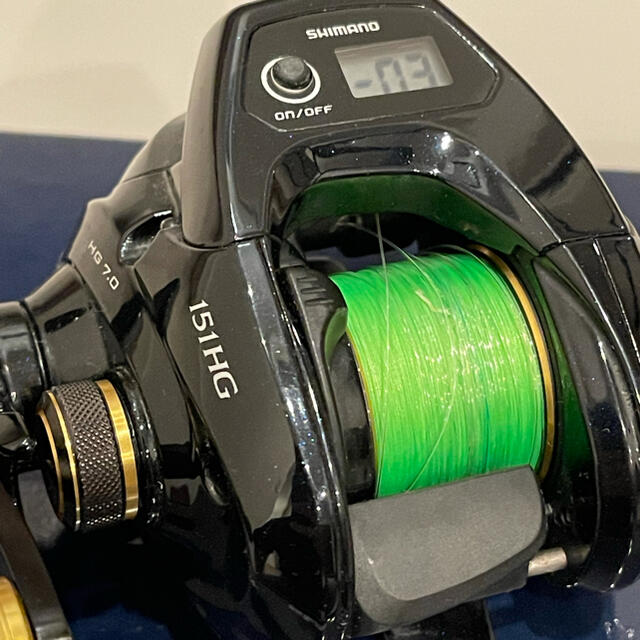 SHIMANO(シマノ)のぽんすん様専用　シマノ グラップラーCT  151HG ドラグサウンドチューン スポーツ/アウトドアのフィッシング(リール)の商品写真