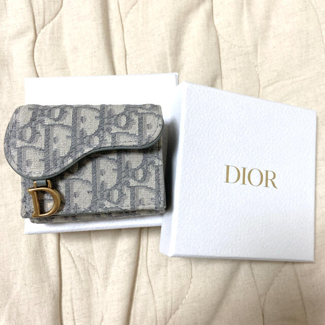 Christian Dior　ディオール　SADDLEコンパクト　ウォレット