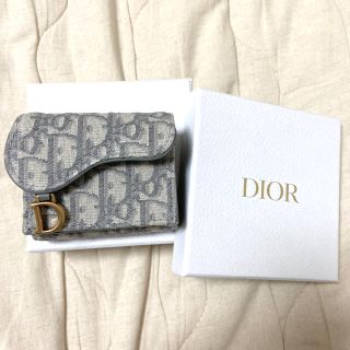 ディオール(Dior)のdior SADDLE コンパクトウォレット(財布)