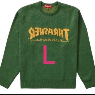 Supreme - Supreme Thrasher Sweater スラッシャー セーター L 緑の ...