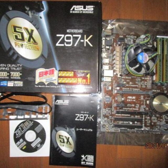 超歓迎格安 ASUS マザーボードASUS Z97-K ,Pentium G3258の通販 by フィット's shop｜エイスースならラクマ 