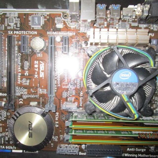 マザーボードASUS Z97-K ,Pentium G3258