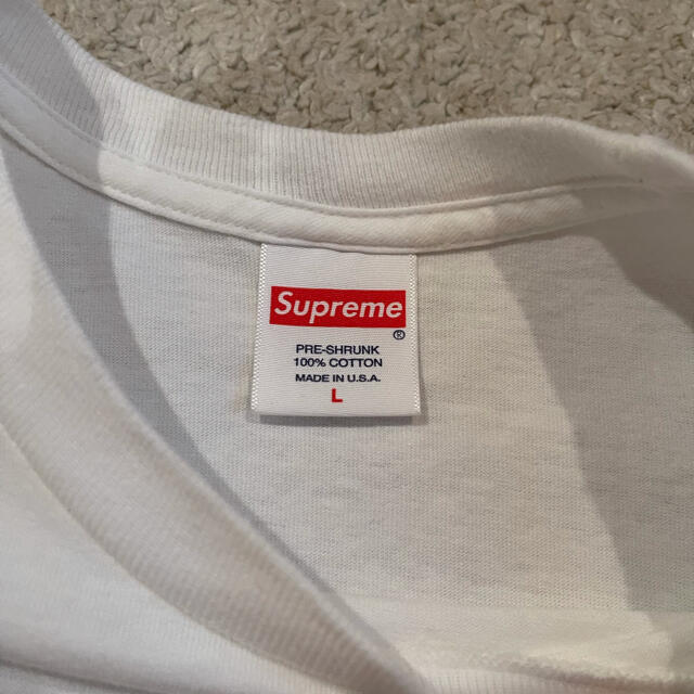 Supreme(シュプリーム)のSupreme Motion Logo Tee "White"  Lサイズ メンズのトップス(Tシャツ/カットソー(半袖/袖なし))の商品写真