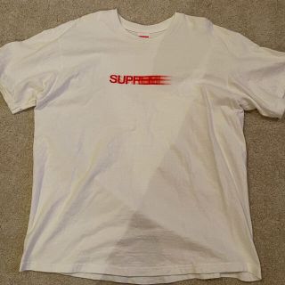 シュプリーム(Supreme)のSupreme Motion Logo Tee "White"  Lサイズ(Tシャツ/カットソー(半袖/袖なし))