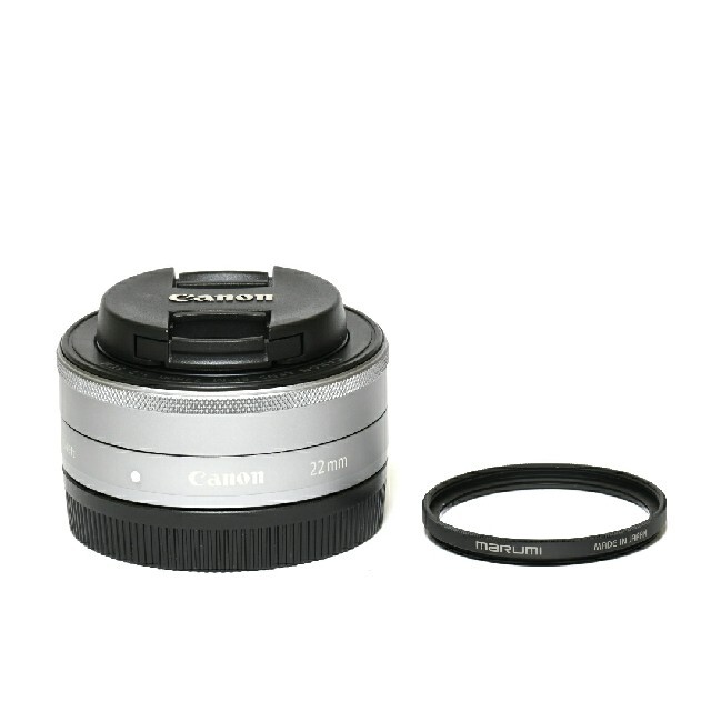 Canon】美品☆EF-M 22mm f/2 STM☆単焦点レンズ - レンズ(単焦点)