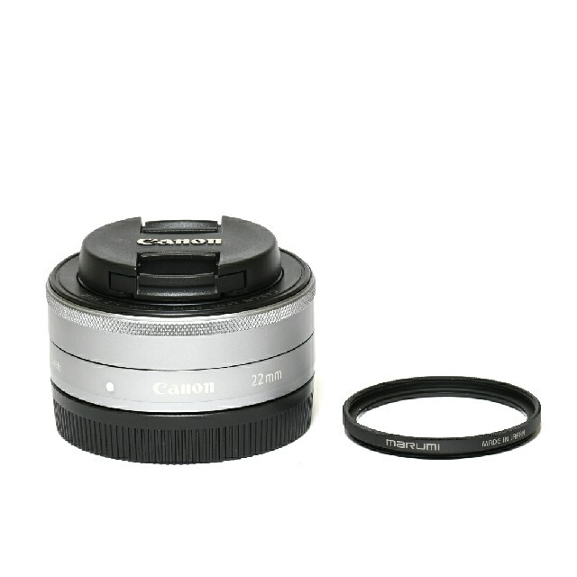 【Canon】美品☆EF-M 22mm f/2 STM☆単焦点レンズ