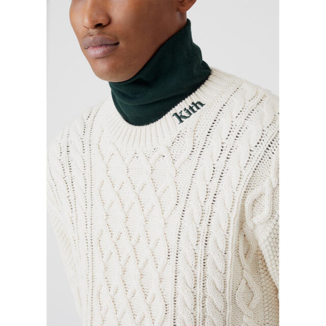 Supreme(シュプリーム)のKITH GRAMERCY CABLE MOCK NECK メンズのトップス(ニット/セーター)の商品写真