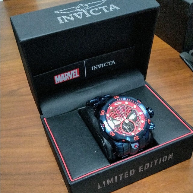 INVICTA(インビクタ)の【超美品】インビクタ マーベル スパイダーマン 32460 メンズの時計(腕時計(アナログ))の商品写真