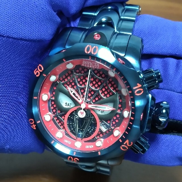 INVICTA(インビクタ)の【超美品】インビクタ マーベル スパイダーマン 32460 メンズの時計(腕時計(アナログ))の商品写真