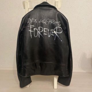 ルイスレザー(Lewis Leathers)のルイスレザー　コムデギャルソンライダース　FOREVER　42size(ライダースジャケット)